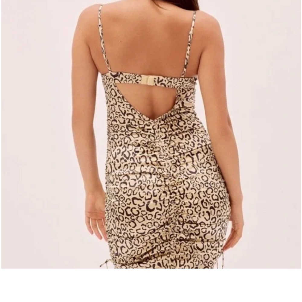 For Love And Lemons Leopard Print Mini Dress - Picture 3 of 9